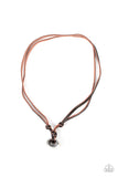 Winslow Wrangler - Brown Necklace - Paparazzi