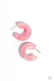 Acrylic Acclaim - Pink Earring